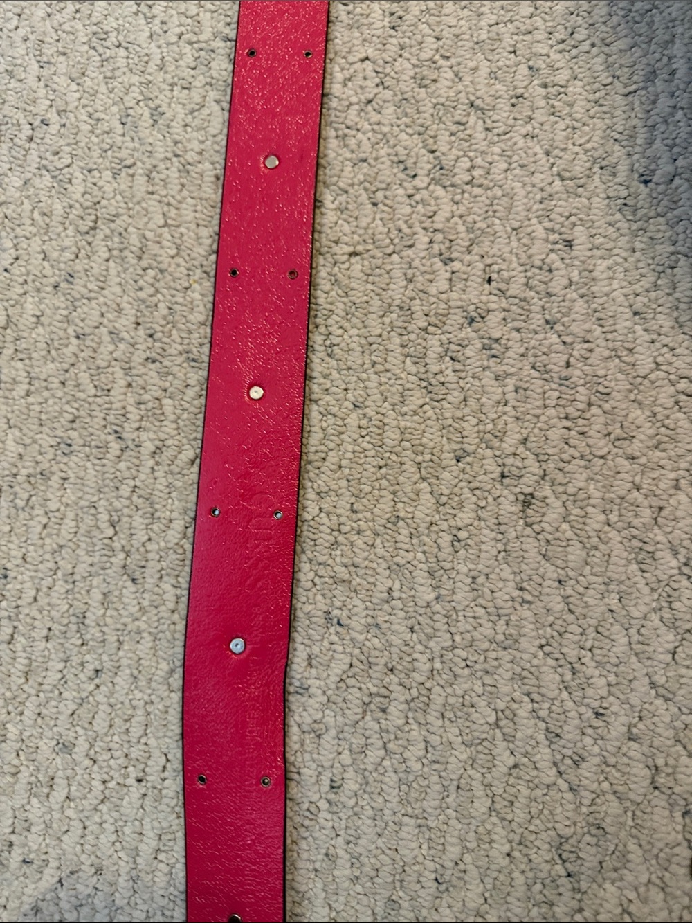 Guess Black Leather Star-Studded Belt with Silver Buckle - Picture 14 of 15